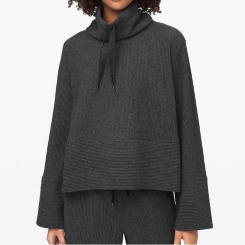 Lululemon Athletica Retreat Yourself Pullover Gray L/XL